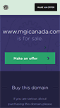 Mobile Screenshot of mgicanada.com